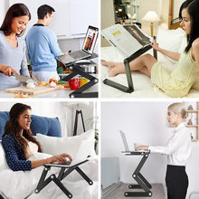 Load image into Gallery viewer, Hirundo™ Adjustable Folding Laptop Desk