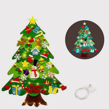 Load image into Gallery viewer, Felt Christmas Tree with Detachable Ornaments