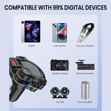 Load image into Gallery viewer, Bluetooth Car Charger with FM Transmitter