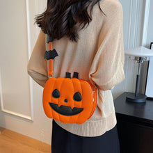 Load image into Gallery viewer, Halloween Creative Cartoon Pumpkin Crossbody Bag