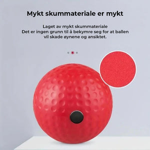 Boksekampball for å forbedre reaksjonshastigheten