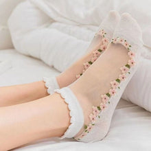 Load image into Gallery viewer, Summer Floral Breathable Socks