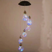 Load image into Gallery viewer, Solar-Powered LED Wind Chime Light