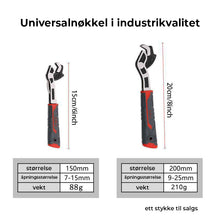 Load image into Gallery viewer, Multifunksjonell selvlåsende justerbar skiftenøkkel