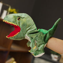 Load image into Gallery viewer, Plush dinosaurhånddukker
