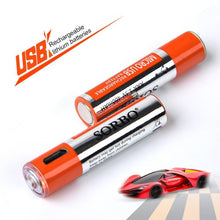 Load image into Gallery viewer, Rechargeable Batteries Usb Port Lithium