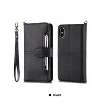Load image into Gallery viewer, 4 in 1 Deluxe Flip iPhone Case
