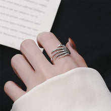 Load image into Gallery viewer, Adjustable Skeleton Ring