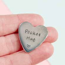 Load image into Gallery viewer, Handmade Heart Pocket Hug Token(3 PCS)
