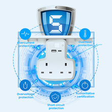 Load image into Gallery viewer, UK Standard Multi-Functional Power Adapter