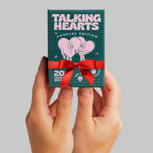 Talking Hearts Couple Card Game
