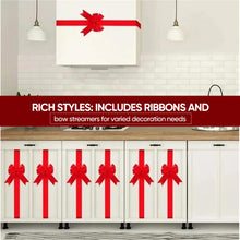 Load image into Gallery viewer, Christmas Door Bow Ribbon Decoration