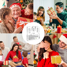 Load image into Gallery viewer, Clear Acrylic Letter Plaque For Dad