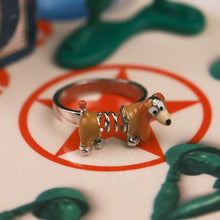 Load image into Gallery viewer, Cute Spring Dog Bead Ring