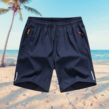 Load image into Gallery viewer, Loose Fit Athletic Shorts with Zipper Pockets