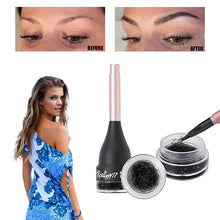 Load image into Gallery viewer, Hirundo Waterproof Eyebrow Kit (Black) -Long Lasting Sculpting Brow