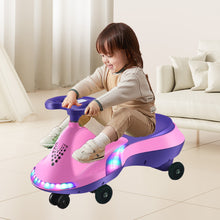 Load image into Gallery viewer, Children’s Ride-On Swing Car (with music and LED wheels)