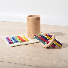 Load image into Gallery viewer, Wooden Montessori Stick Toy