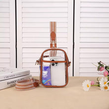 Load image into Gallery viewer, Transparent PVC Shoulder Bag