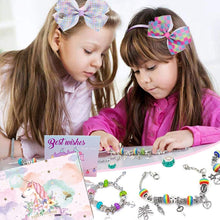 Load image into Gallery viewer, Girls Charm Bracelet Making Kit