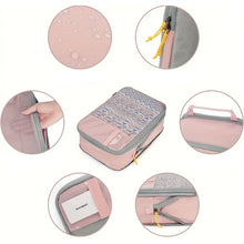 Load image into Gallery viewer, Compressed Packing Cubes Travel Storage Set