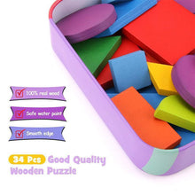 Load image into Gallery viewer, Educational Toy—Shape Puzzle