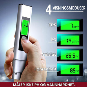 Ny 4-i-1 Digital TDS-måler