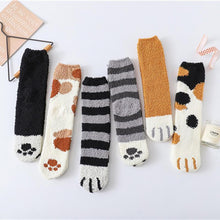Load image into Gallery viewer, Cat Paw Indoor Socks