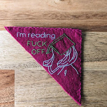 Load image into Gallery viewer, Hand Embroidered Felt, Corner Bookmark
