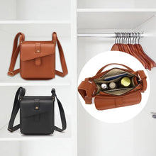 Load image into Gallery viewer, Leather shoulder bag with unique design