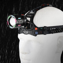 Load image into Gallery viewer, USB Rechargeable Waterproof LED Headlamp