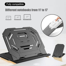 Load image into Gallery viewer, Hirundo Laptop Stand With Turntable