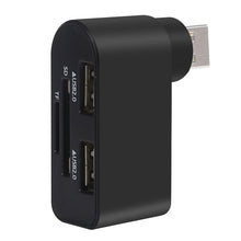 Load image into Gallery viewer, 4 i 1 roterbar USB-hub