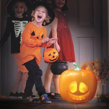 Load image into Gallery viewer, 【Factory Outlet】Halloween Sound-Activated Pumpkin with Built-In Speaker