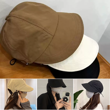 Load image into Gallery viewer, Sun Hat That Can Hang Mask