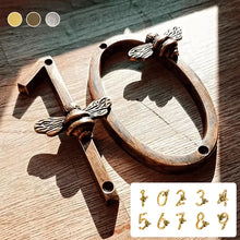 Load image into Gallery viewer, Bee House Number Sign