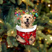 Load image into Gallery viewer, Cute Christmas Sock Dog Ornament