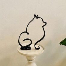 Load image into Gallery viewer, Hundeminimalistisk kunstskulptur