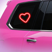 Load image into Gallery viewer, Solar-Powered Heart Neon Ambient Light for Car Rear Window