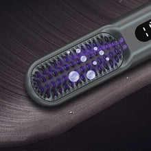 Load image into Gallery viewer, Cordless Hair Straightener Brush