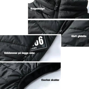 Øyeblikkelig varmevarmevest, unisex