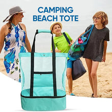 Load image into Gallery viewer, 2-in-1 Portable Mesh Detachable Tote Bag