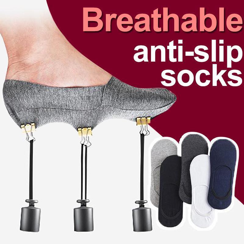 Breathable Anti-Slip Socks (3/6 pairs)