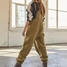 Load image into Gallery viewer, Women's Fleece Warm Loose Casual Jumpsuits