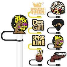 Load image into Gallery viewer, Silicone Straw Cap (8pcs)