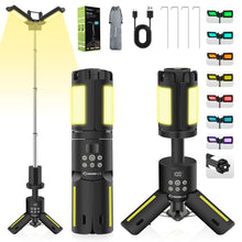 Load image into Gallery viewer, Telescopic Camping Lights with Stand