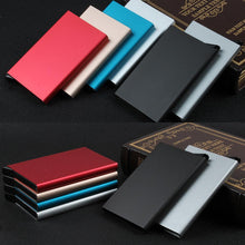 Load image into Gallery viewer, Metal Aluminum Alloy Card Package