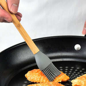 Silicone Spatula With Wooden