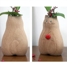 Load image into Gallery viewer, Handmade Cat Vase