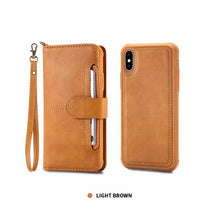 Load image into Gallery viewer, 4 in 1 Deluxe Flip iPhone Case